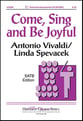 Come, Sing and Be Joyful SATB choral sheet music cover